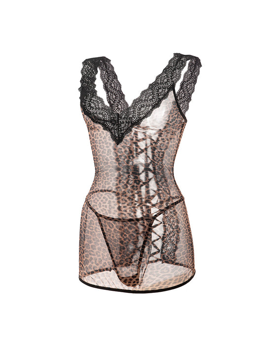 Nachthemd Sexy Bandjes Kant