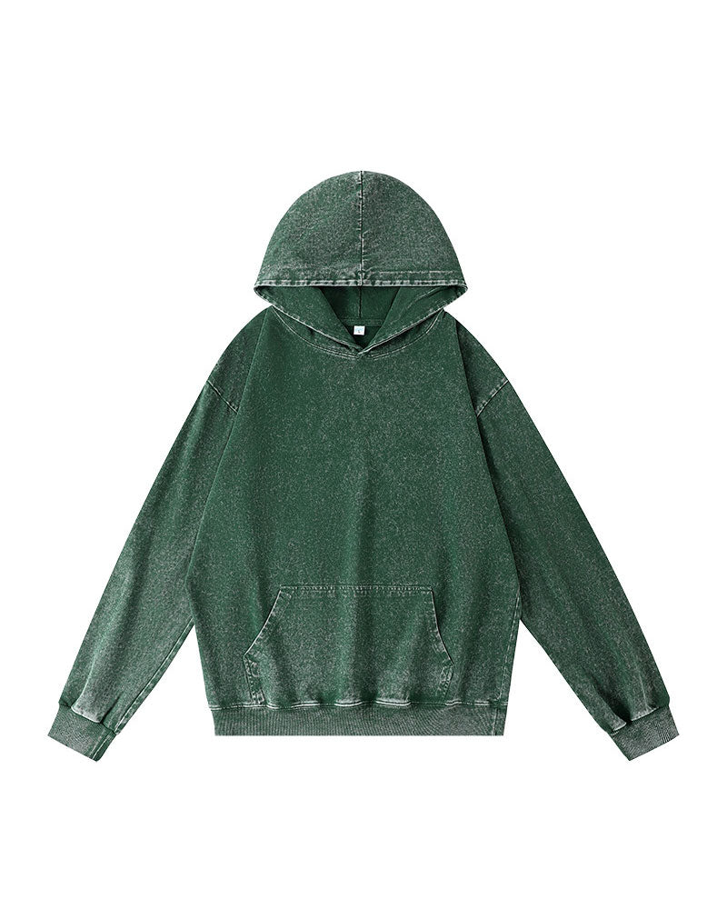 Hoodies Casual Effen Zak