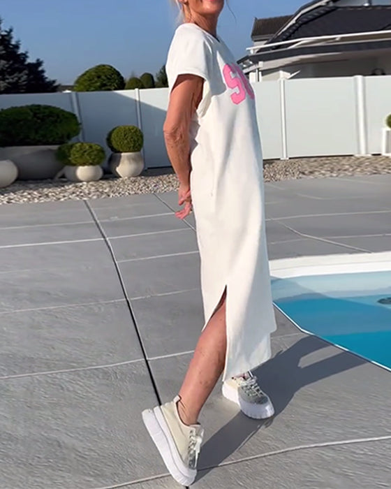 Jurk Mode Wijd Split