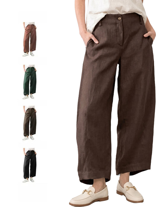 Broek Knoop Zak Wijd-Been Geknipt