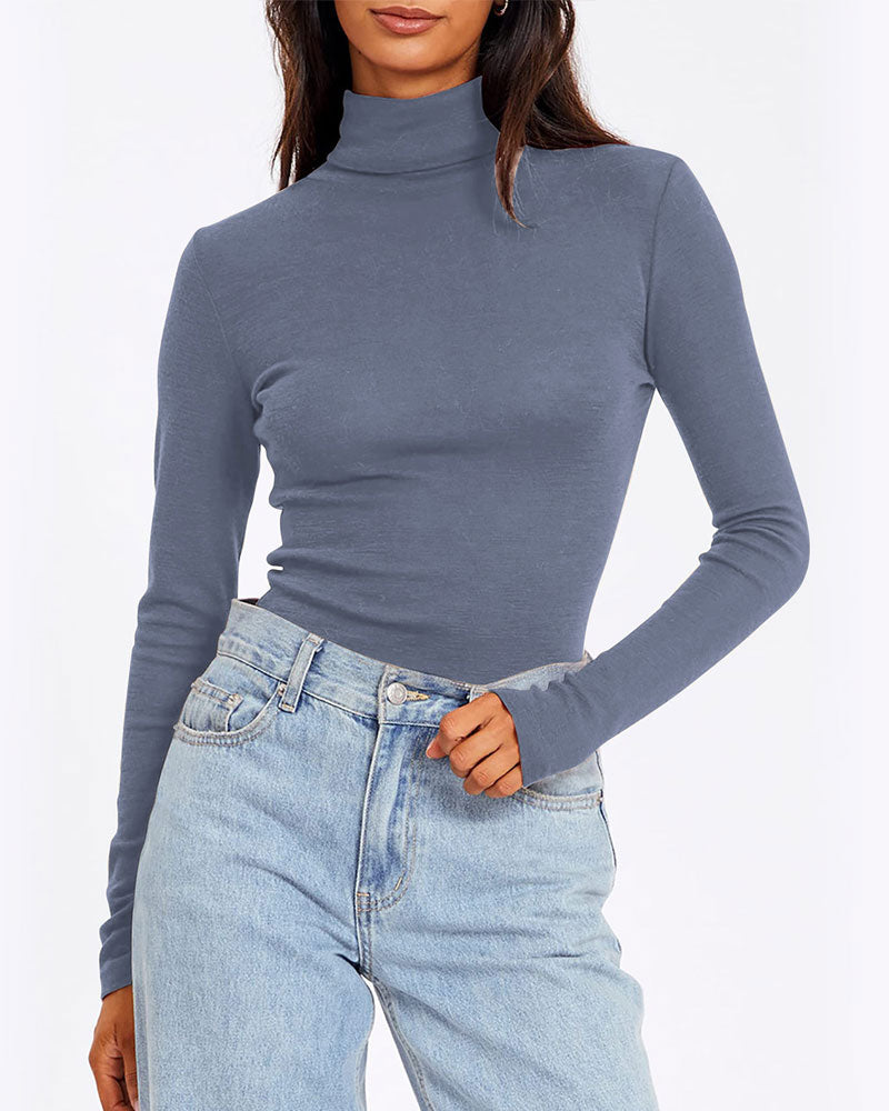 Top Effen Half Turtleneck Basis