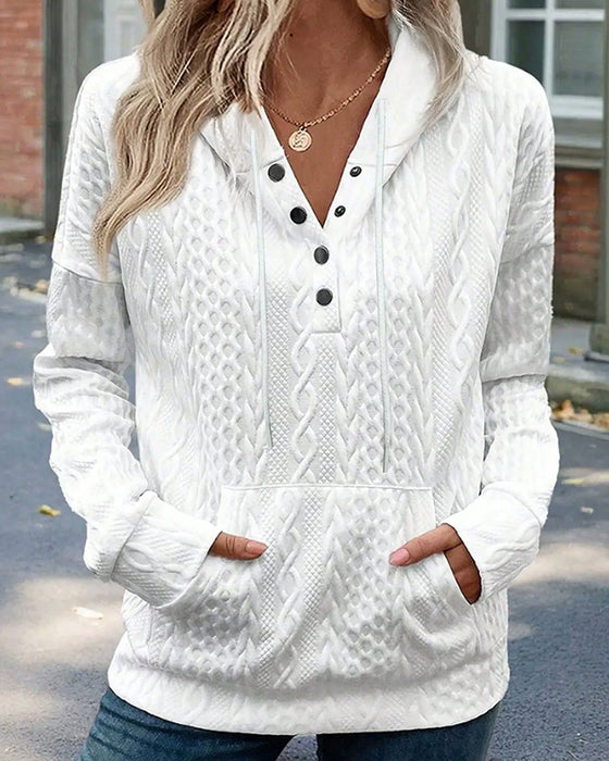 Hoodie Knoop Zak Casual