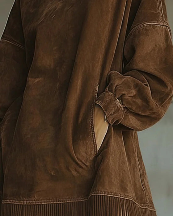 Jurk Turtleneck Franje Zak