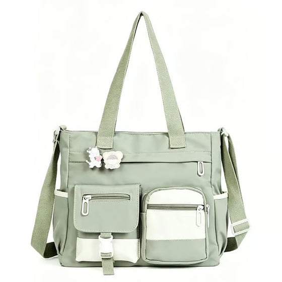 Tas Ruim Canvas Tote Vakken