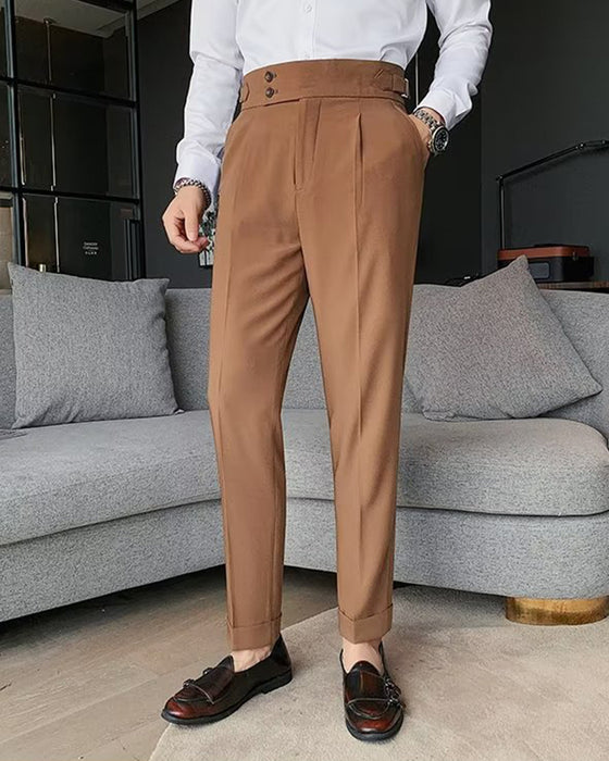 Heren Broek Zak Effen Casual Jurk