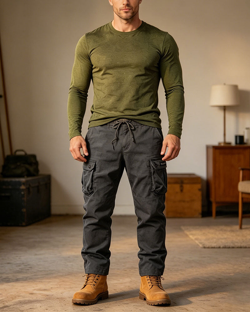 Pantalon Américain Vintage Cargo