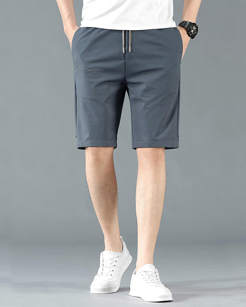 Shorts Heren Casual Effen