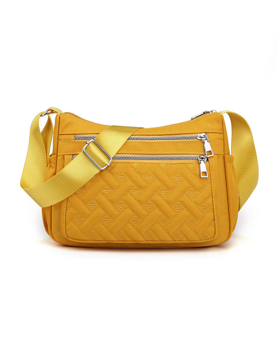 Casual schoudertas met grote capaciteit