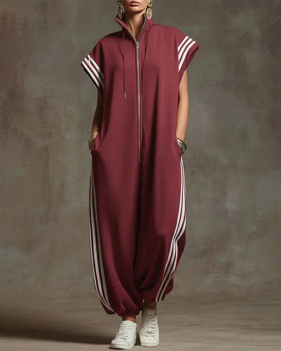 Jumpsuit Hip Hop Gestreept