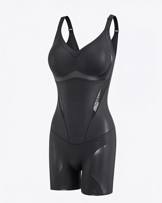 Verkoelende Buikcontrole Bilverhogende Shapewear Bodysuit