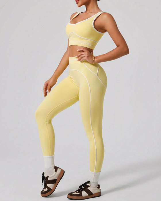 Set Sport Tank Hoge Taille Yoga