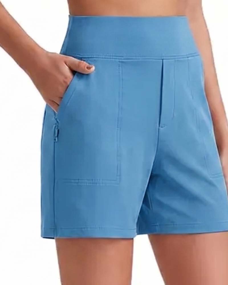 Shorts Hoge Taille Sportief Hardlopen