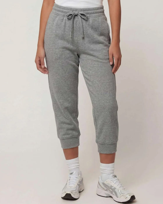 Joggingbroek Elastische Taille Cropped Jogger