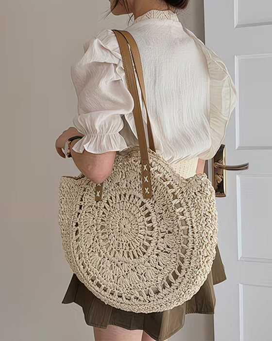 Tas Handgeweven Stro