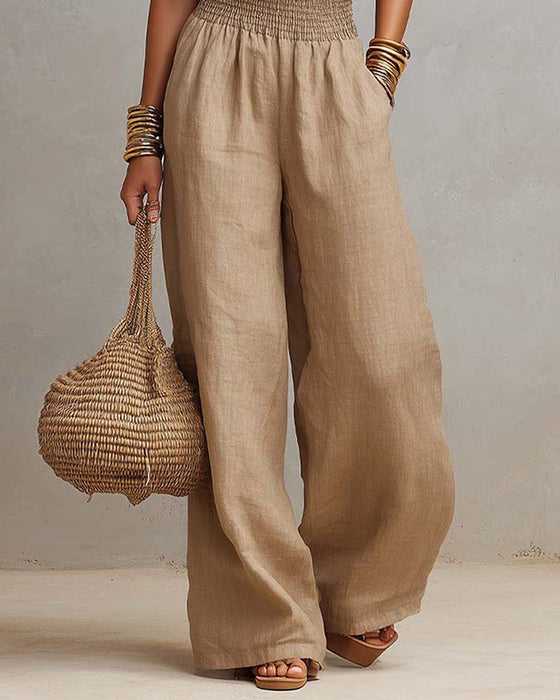 Overal Elegant Halter Gerimpeld