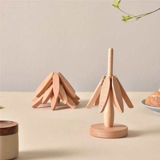 👍 Een Boom Massief Hout Isolatie Placemat
