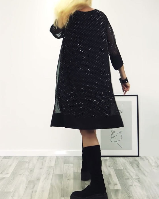 Glanzende Los Maasjurk