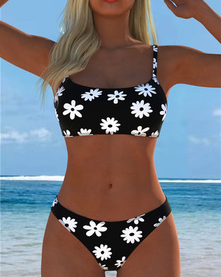 Bikini Bloembladprint