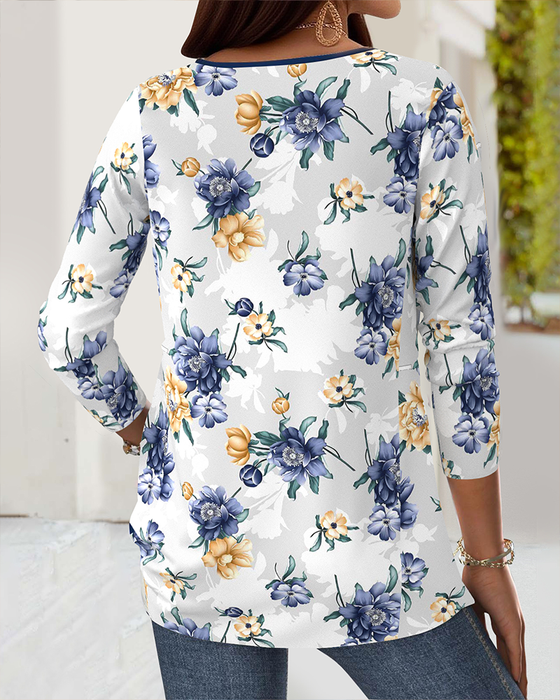 Blouse Casual Bloemenprint