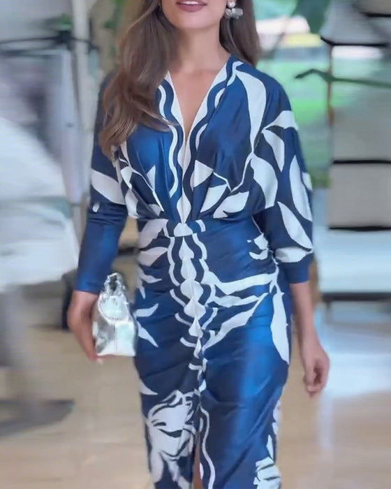 Sexy Elegante Jurk met V-hals