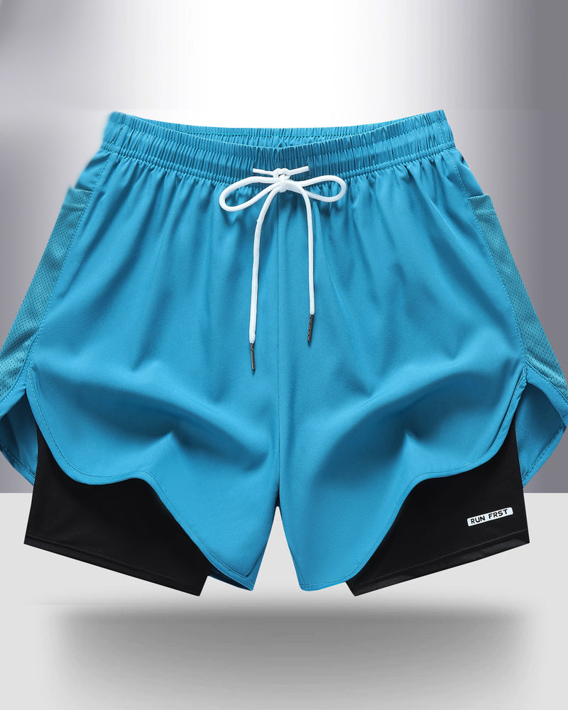 Shorts Ademend Snel Drogend Dubbellaags