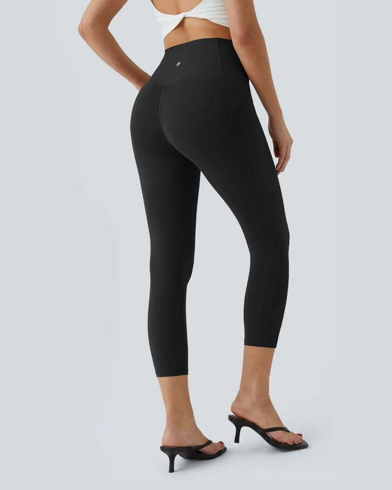 Leggings Hoge Taille Zeven-Achtste Vormgevende Yoga