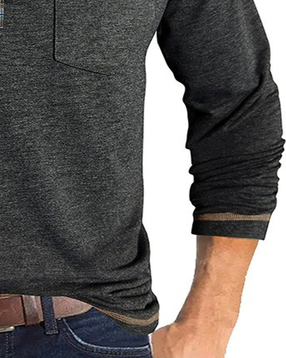 Blouse Heren Knoop Reverse Polo