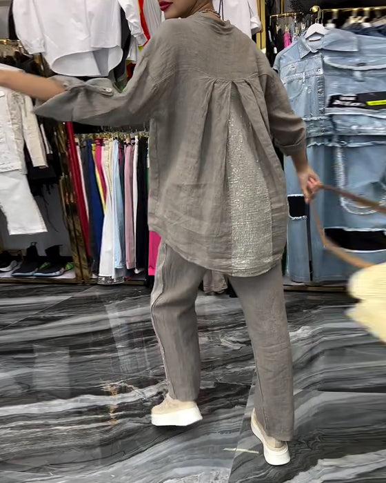 Pak Opstaande Kraag Zak Casual