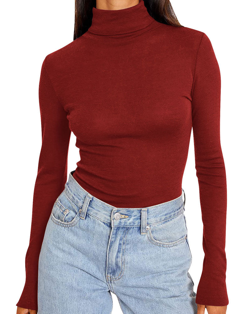 Top Effen Half Turtleneck Basis