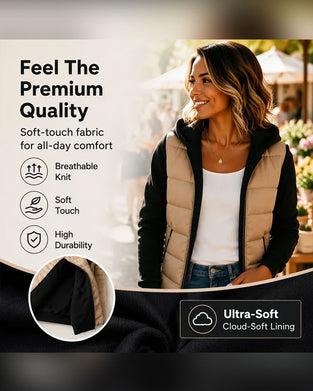Jas Met Capuchon Fleece Warm