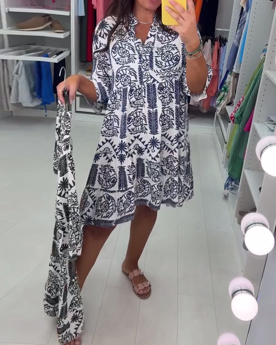 Jurk Fashion Street-print