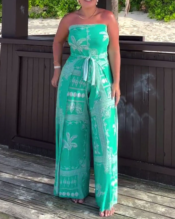 Badpak Gepersonaliseerd En Elegant Borstomwikkeld Gedrukt