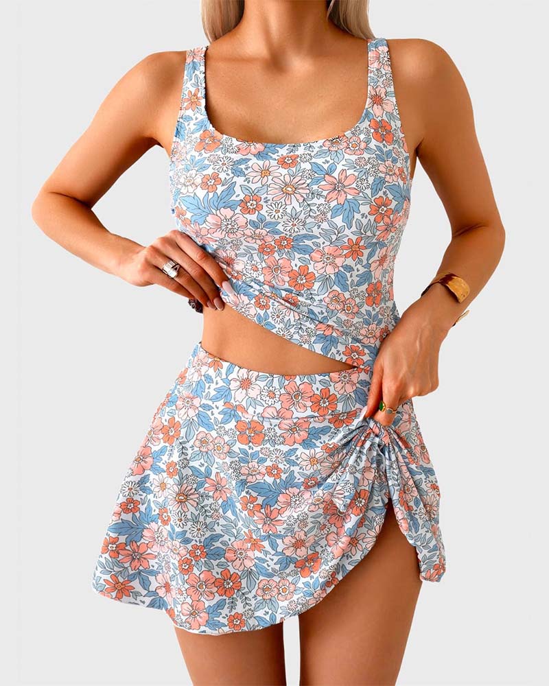 Tankini Zijstrik Vakantiestijl
