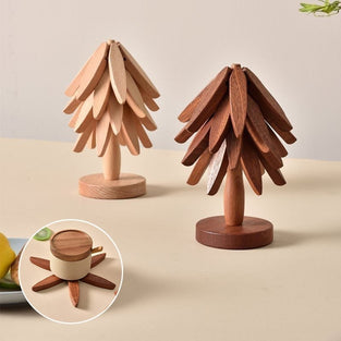 👍 Een Boom Massief Hout Isolatie Placemat