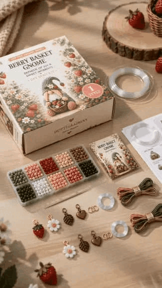 🔥 💕Gezellige Kabouter Diy Kralenkit Collectie – Verzamel Alle 7 Kabouters