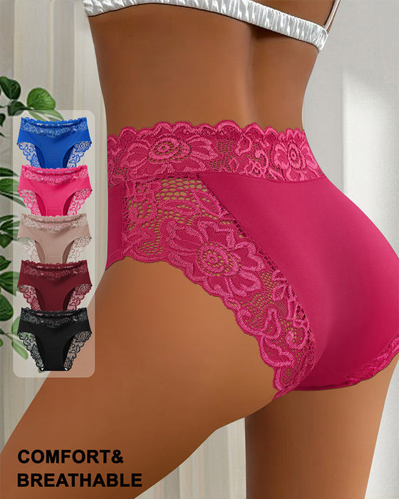 Slipje Sexy Kant Middelhoge Taille-3