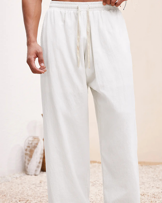 Broek Heren Casual Rechte Pijp