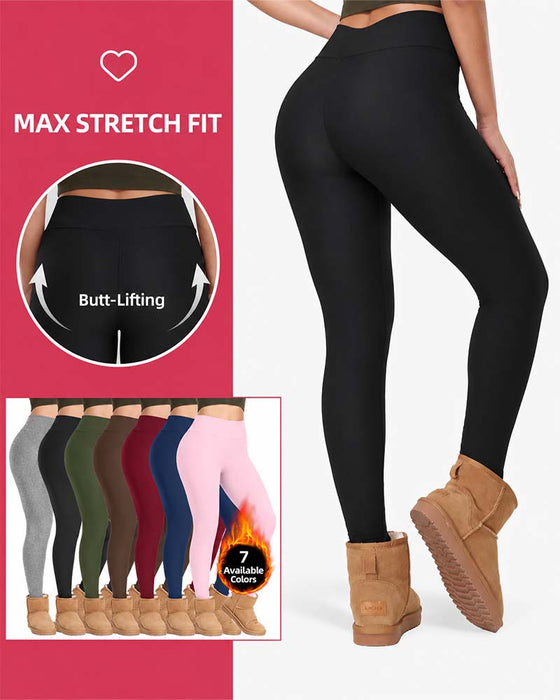 Winter Dikke Hoge Taille Warme Leggings Yogabroeken