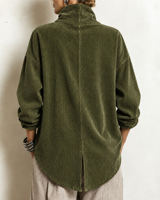 Jas Turtleneck Knoop Los