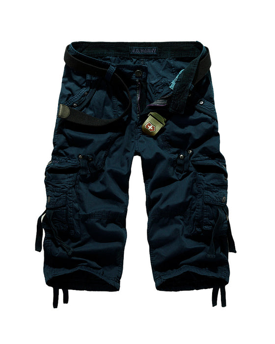 Shorts Meerdere Zakken Casual Cargo Vijf Minuten