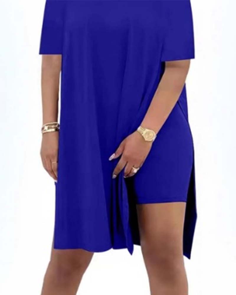 Set Effen Los Korte Mouw Broek
