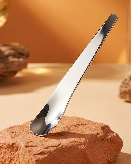 Lange Steel Dessertlepel