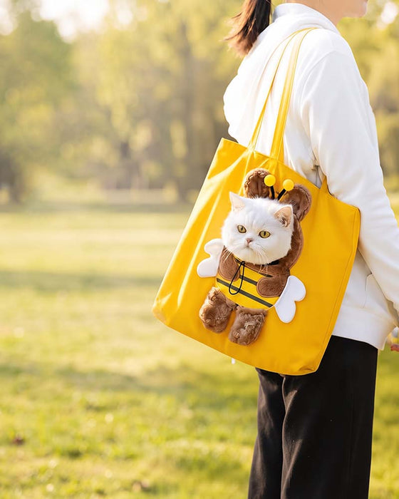 Tas Schattig Personage Huisdierdrager Canvas Tote