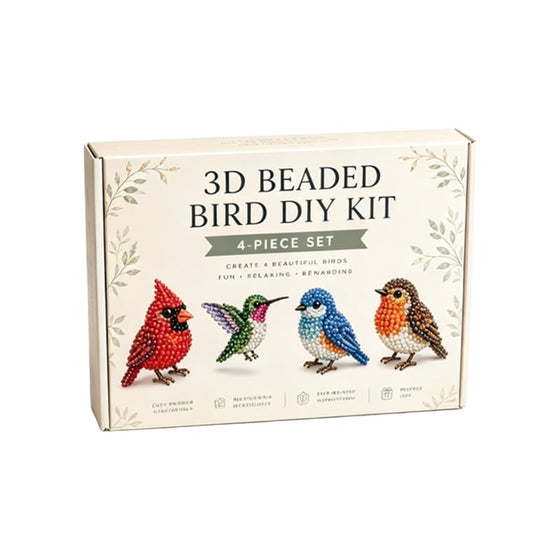 3D-kralendierenset - DIY-miniatuurdiertjes set voor beginners