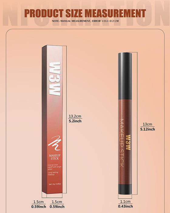 W3W Fluweel Oogstift Crème Oogschaduw Potlood