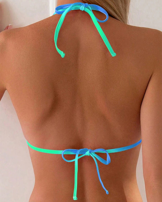 Bikini Tie Dye Gedrukt