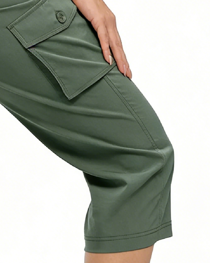 Broek Casual Cropped Multi-Zak Wandelen