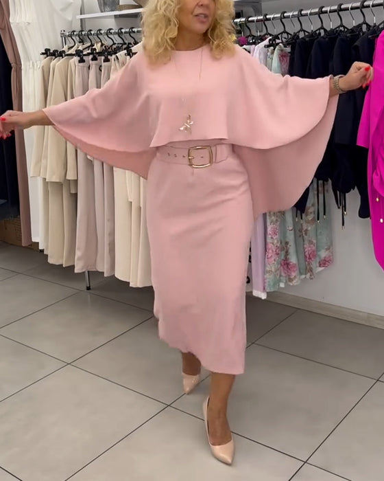 Jurk Fashionable Ronde Hals Elegant