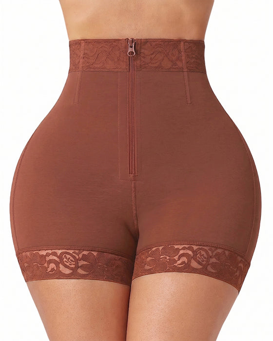 Broek Kant Rits Hoge Taille Bil Liften