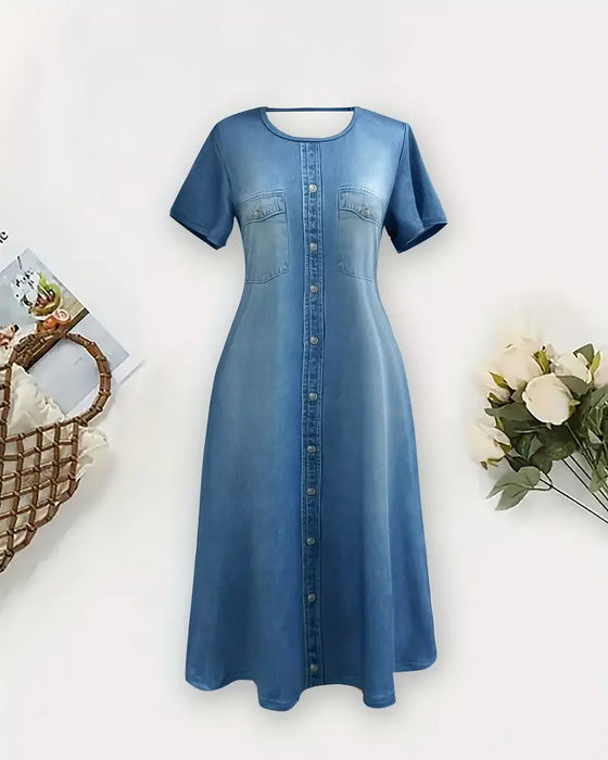 Jurk 3D-print Temperament Forens